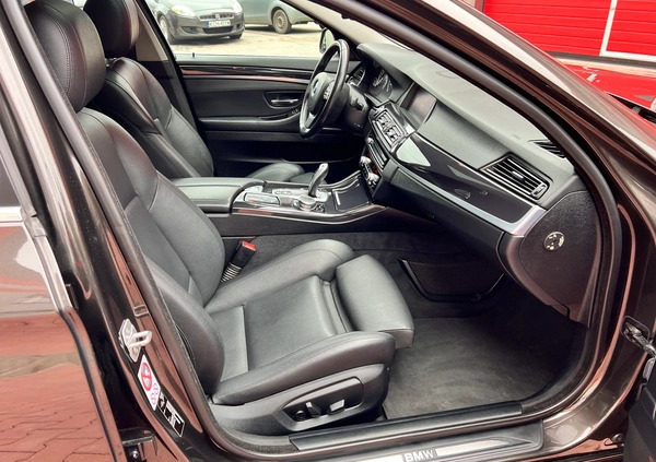 BMW Seria 5 cena 72900 przebieg: 198339, rok produkcji 2015 z Międzylesie małe 631